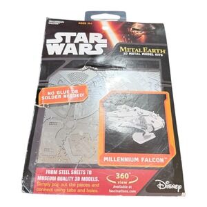 Metal Earth Star Wars Millennium Falcon 3D Metal Model Kit Fascinations New NIB